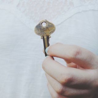 Key to home with ISA stamped on it