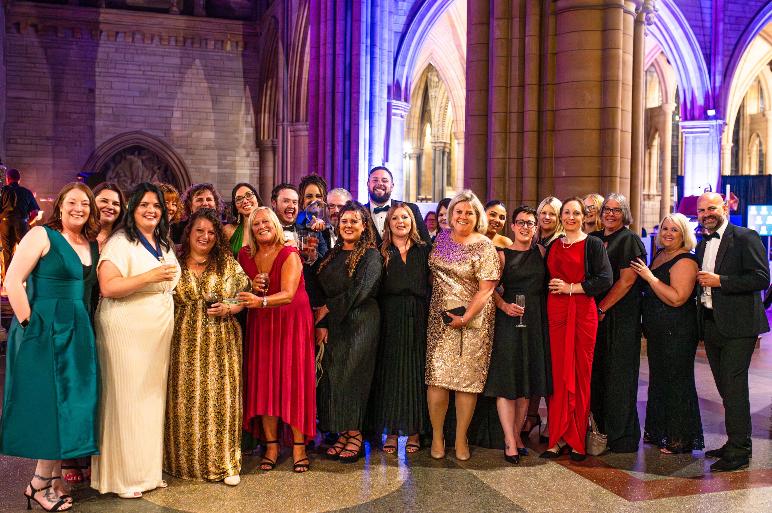 Coodes team celebrating winning four awards at the Cornwall Law Society Awards 2024