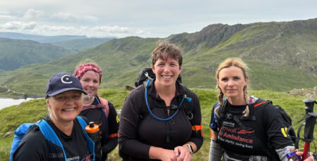 Image for Coodes conquer National Three Peaks for Cornwall Air Ambulance 